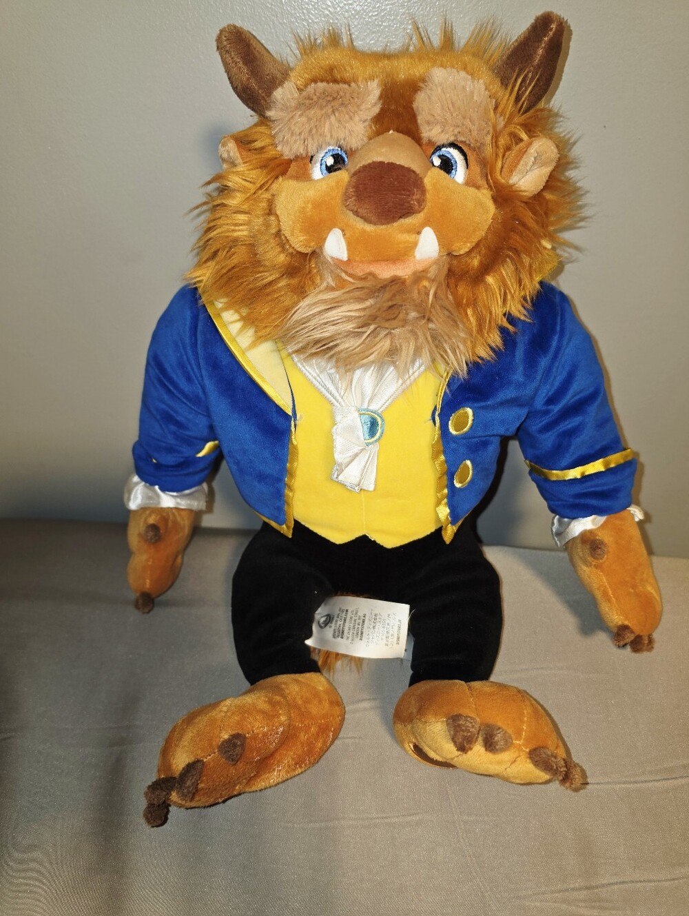 Disney Beauty and The Beast 18’’ Plush Doll Authentic Disney Store Beast HTF